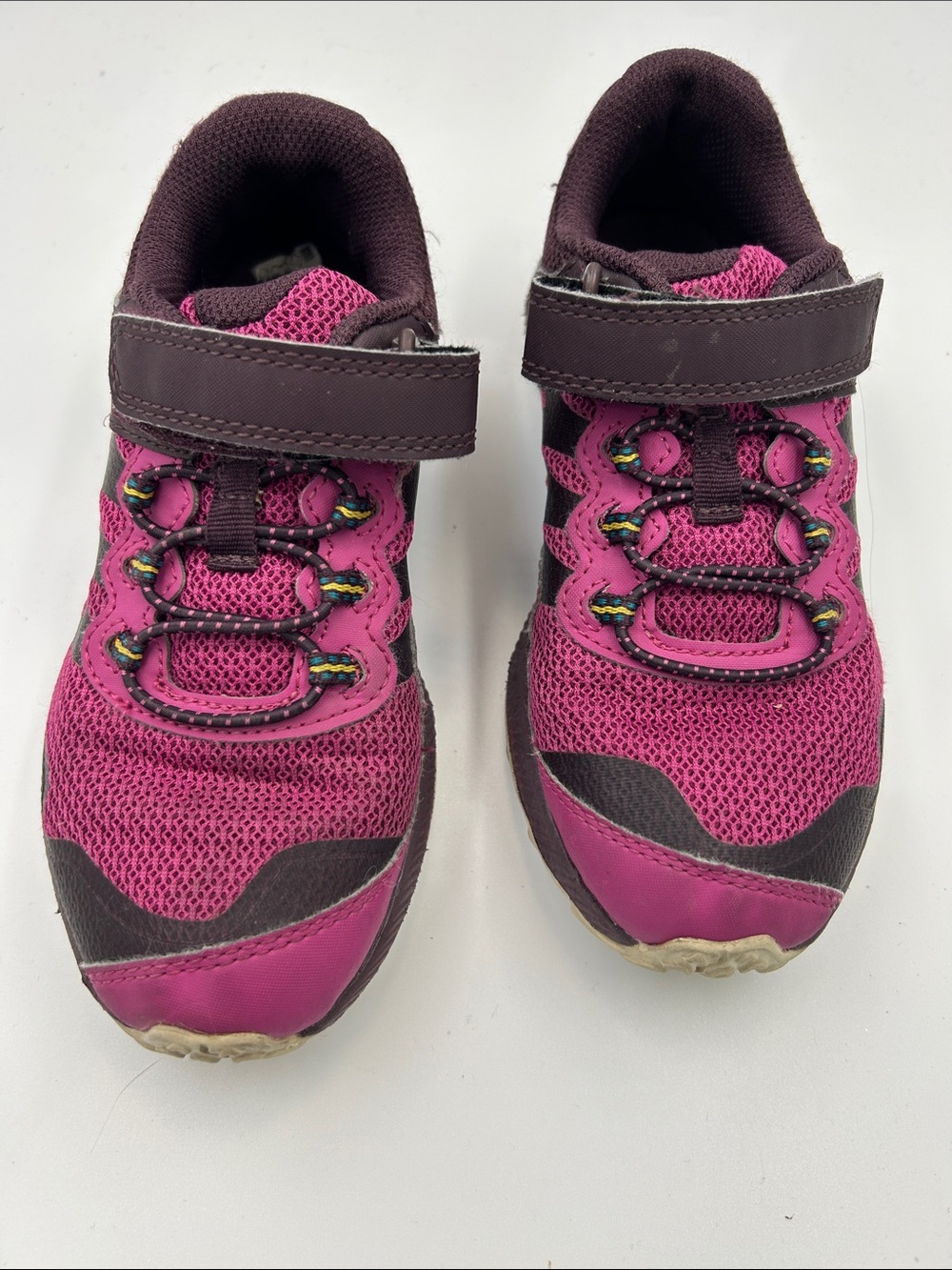 Merrell Nova 2 Kids Trail Running Sneakers | Fuchsia Berry Purple Size 1M